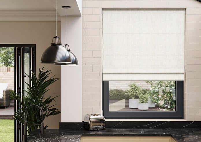 Laura Ashley Ambrose Pale, Natural - Twist&Fit Roman Blind - Image 3